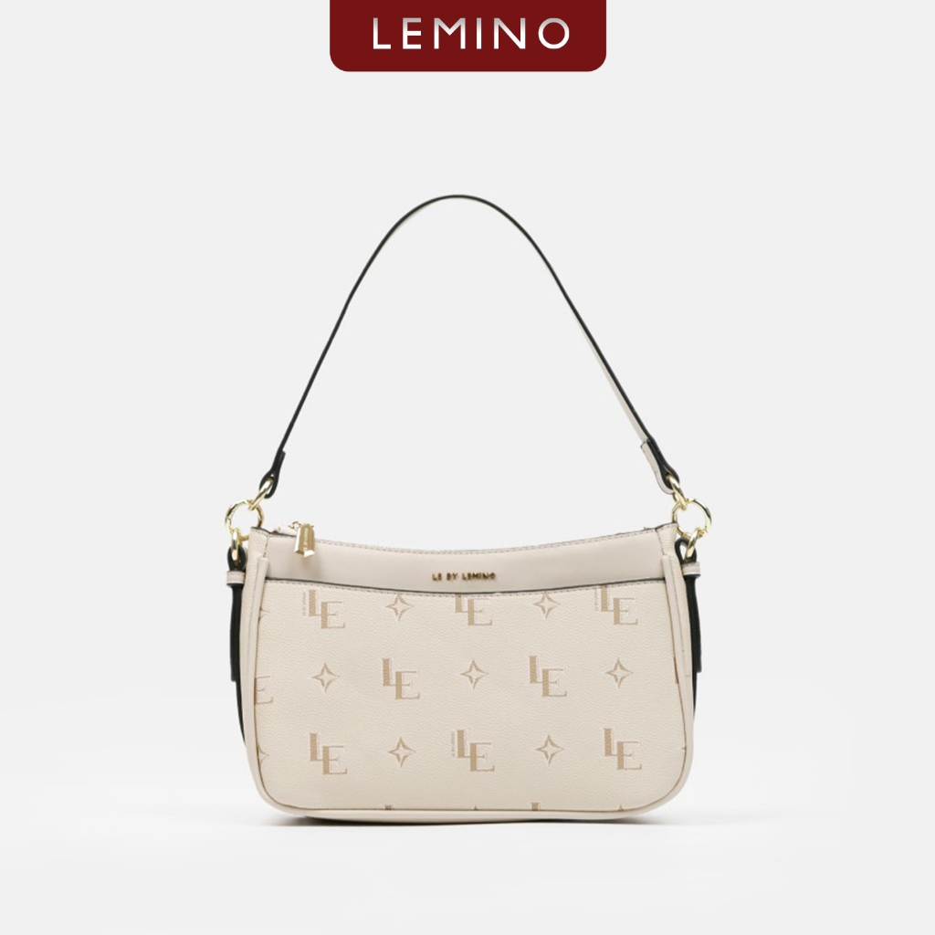 Túi Xách Da Nữ Dáng Chữ Nhật Thanh Lịch 2 Dây Đeo Tiện Dụng LE BY LEMINO LBL23405