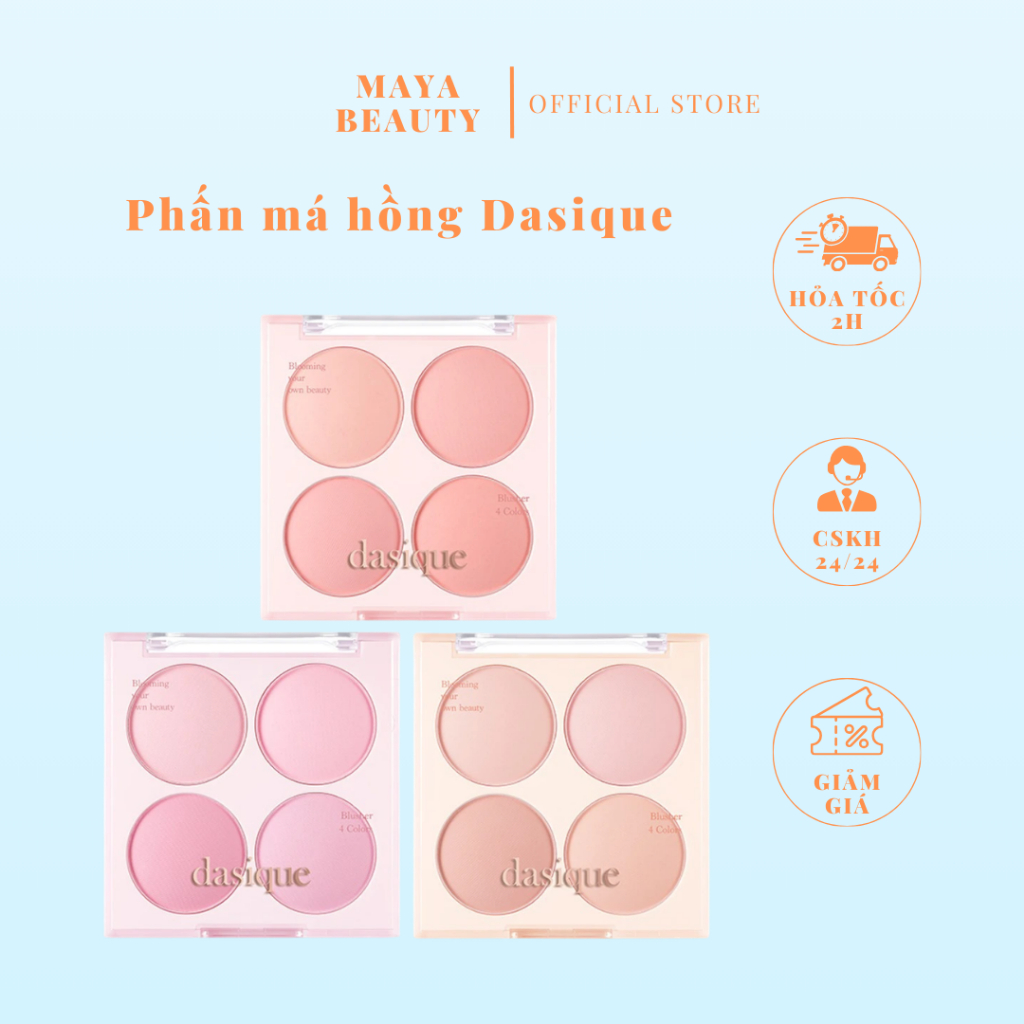 Phấn Má Hồng Dasique Blending Mood Cheek Phấn má Dasique Má hồng Dasique - MAYA.BEAUTY