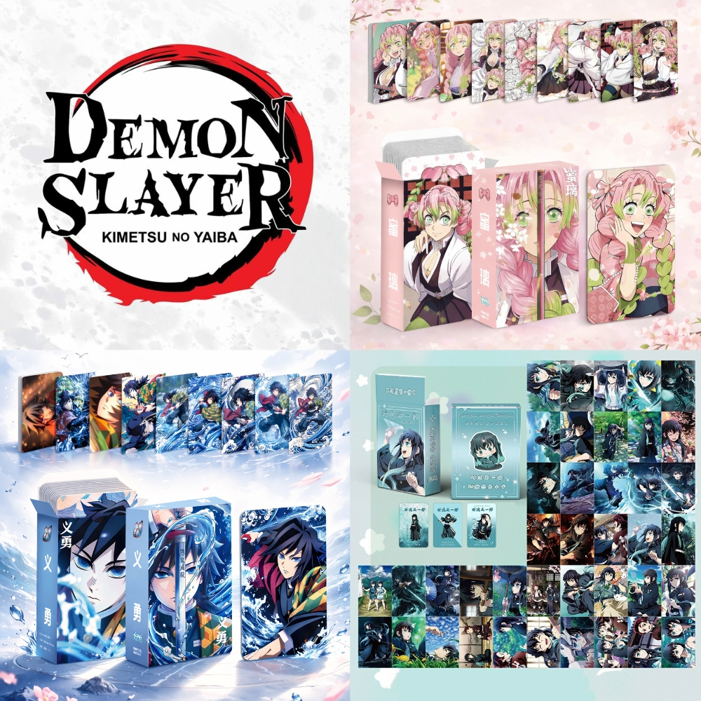 Hộp ảnh lomo MUICHIRO GIYUU MITSURI SHINOBU KIMETSU NO YAIBA card anime manga sưu tầm