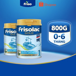 Combo 2 Lon Sữa Bột Frisolac Gold 1 800G/850G (cho bé từ 0-6 tháng tuổi)