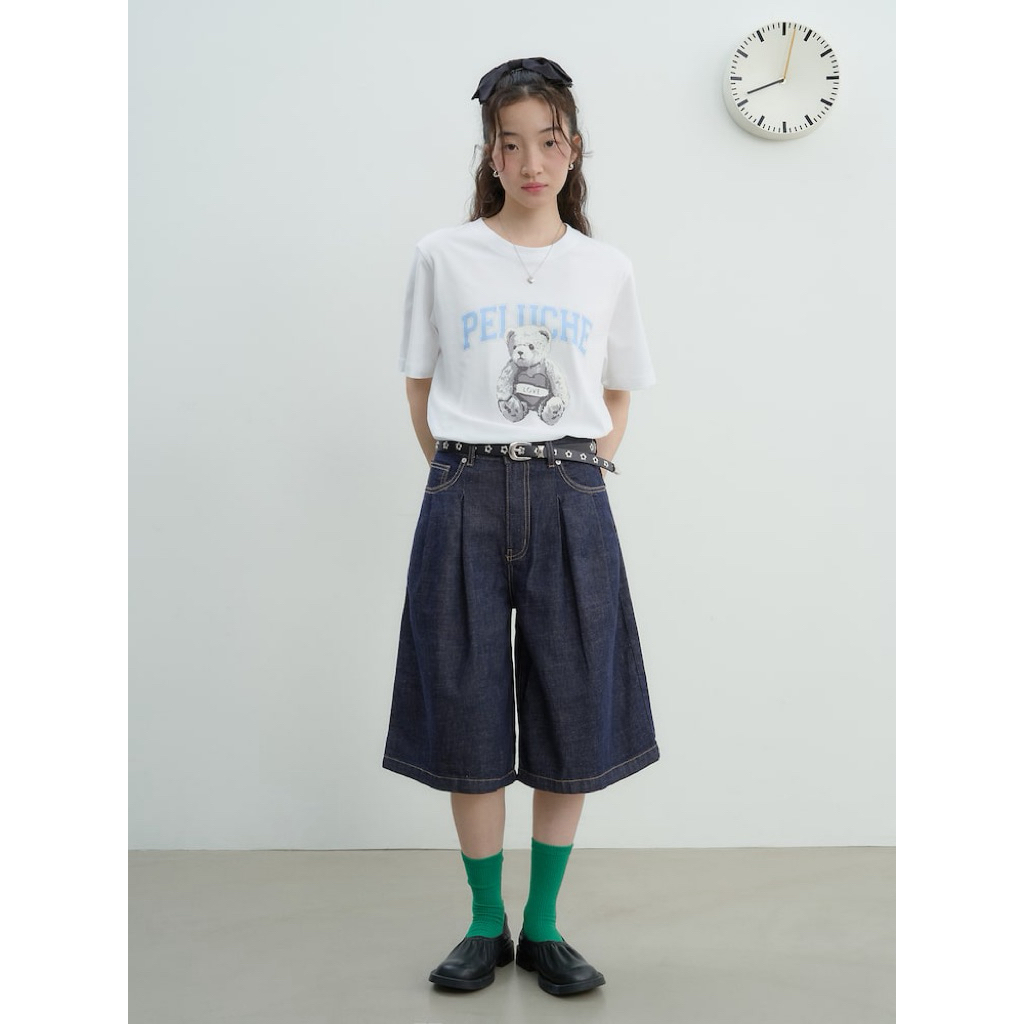 Short ngố jeans mềm 8seconds