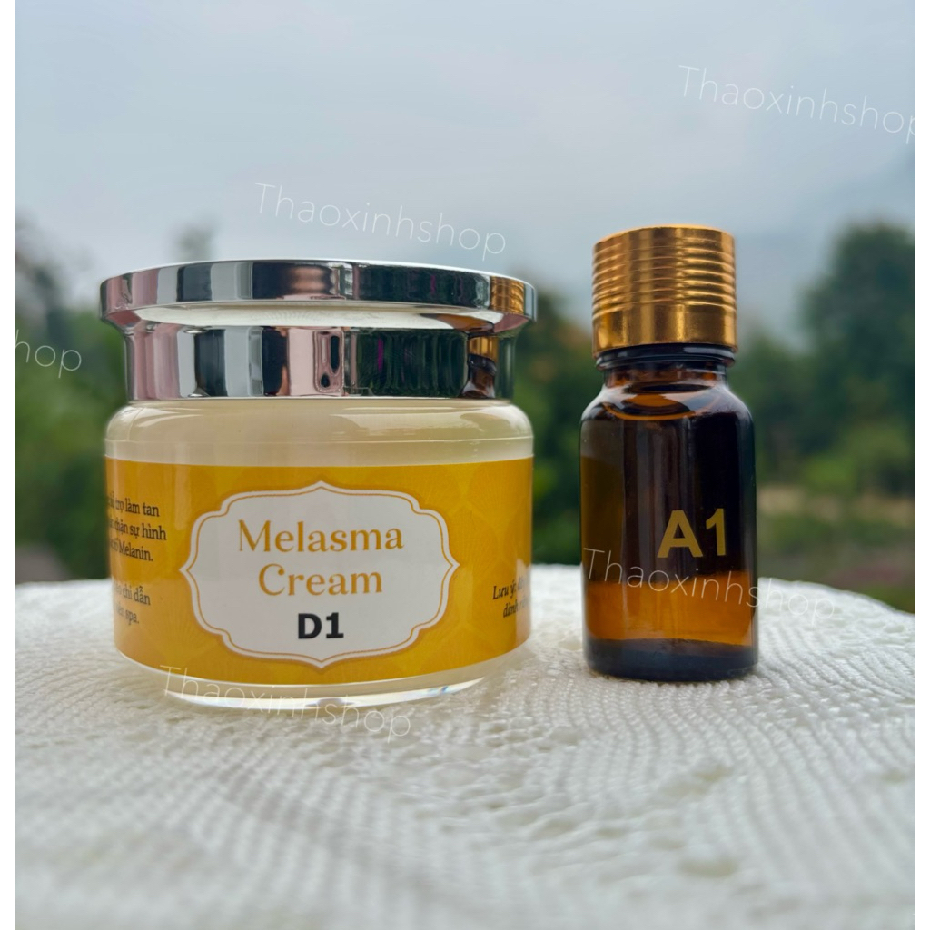 Cặp tái tạo da Dr.cvin gồm skin1 & kem melasma