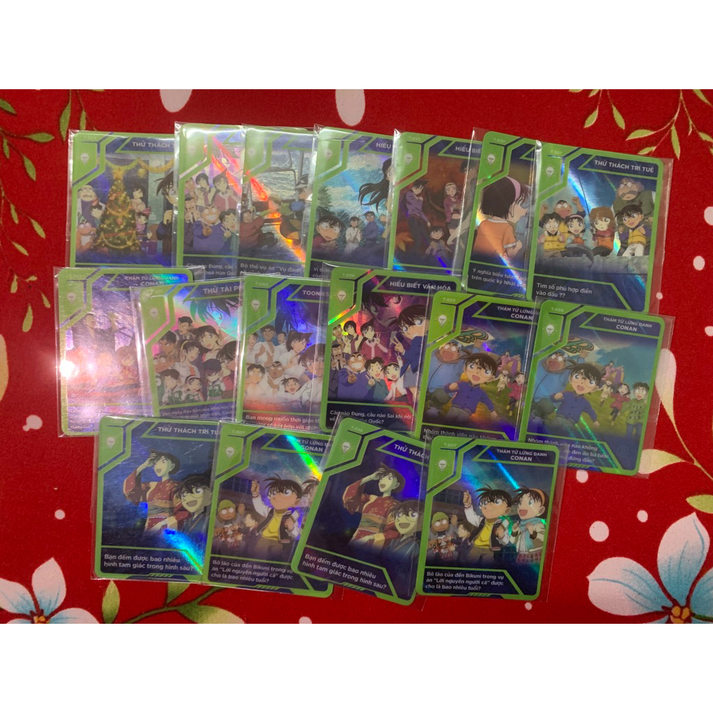 Thẻ Toonies Conan Lấp Lánh Cực Đẹp