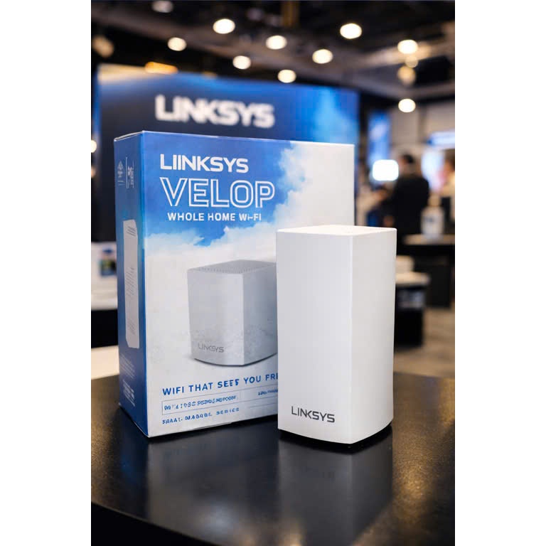 Wifi Linksys Velop Intelligent Mesh WHW01, Dual -Band, AC1300 hàng Thanh Lý Bảo hành 3 tháng