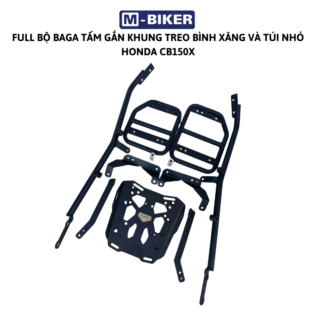 Baga Gắn Khung Treo Bình Xăng Và Túi Nhỏ Honda CB150X Baga Honda Cb150x