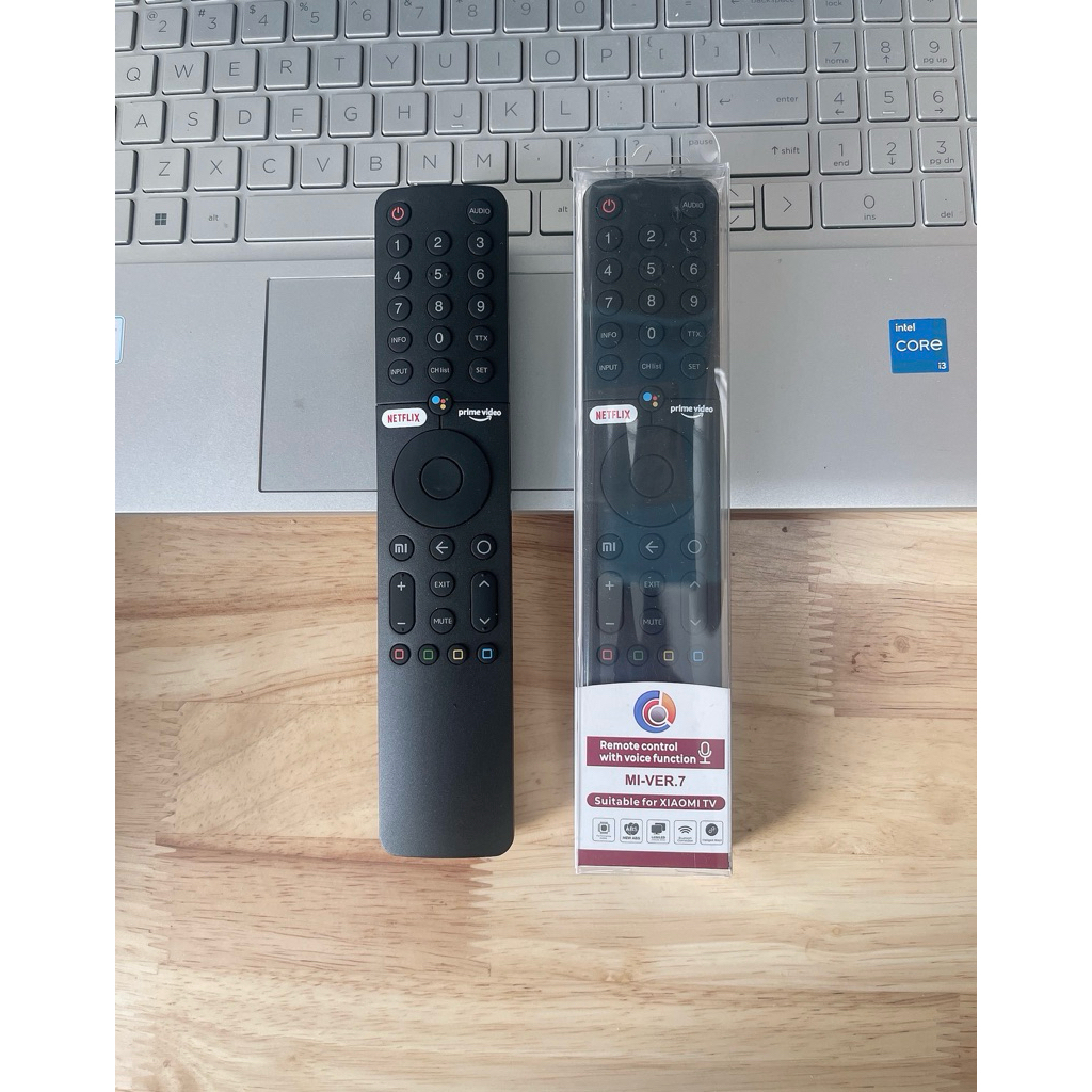 Điều khiển Tivi Xiaomi giọng nói phím êm( Dùng cho Tivi Xiaomi có mẫu như hình)