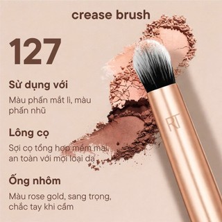 Cọ Nhấn Đuôi Mắt - Hốc Mắt - Cọ Môi RT REAL TECHNIQUES CREASE BRUSH R127