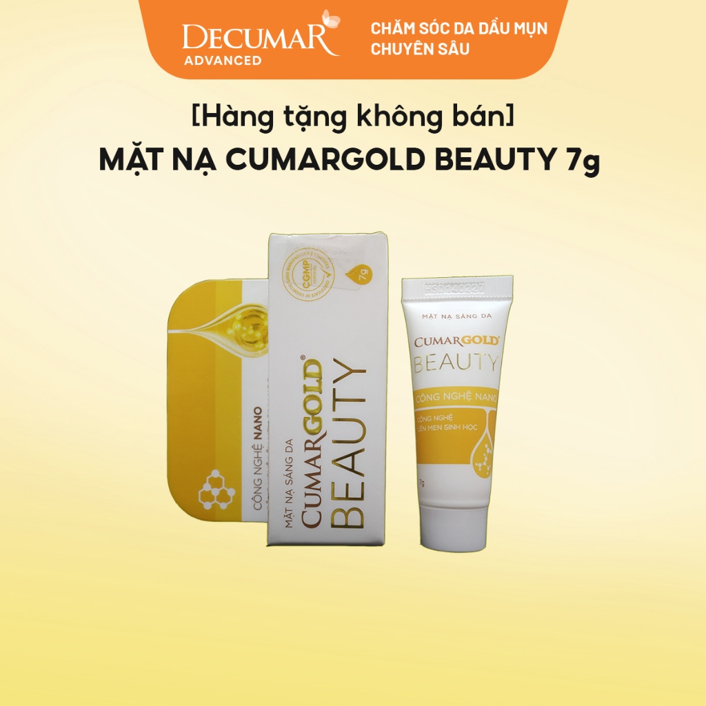 [Hàng tặng không bán] Mặt nạ CumarGold beauty 7g - HN0632