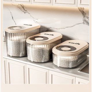 Thùng gạo Sunhome cửa trượt chống ẩm chống côn trùng SH0057, hộp đựng ngũ cốc, gạo 5kg 10kg 15Kg