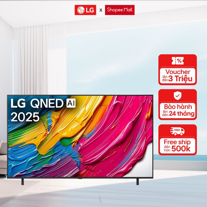 Smart QNED Tivi LG 4K 75 inch 75QNED80ASA