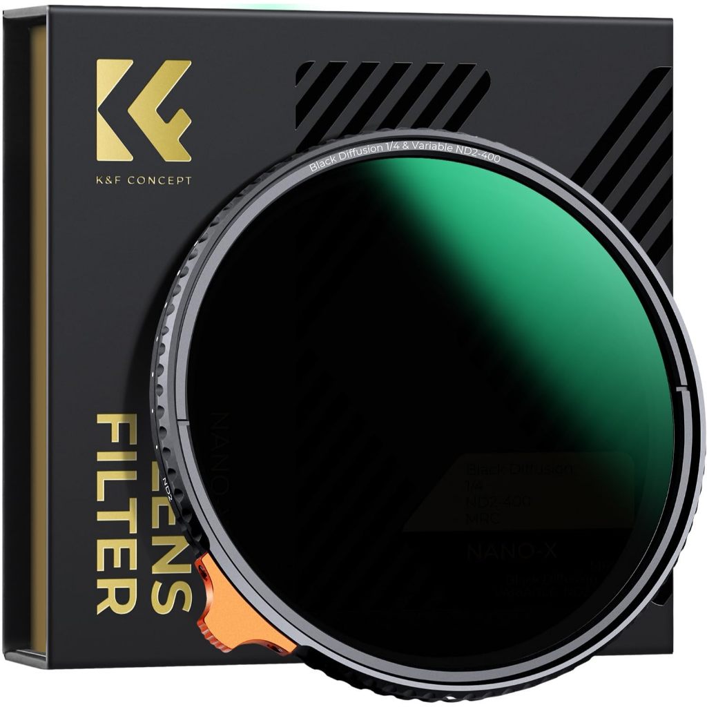 K&F Filter Black Mist 1/4 + ND2-400 ND Variable (filter 2 trong 1) - KF01.2021