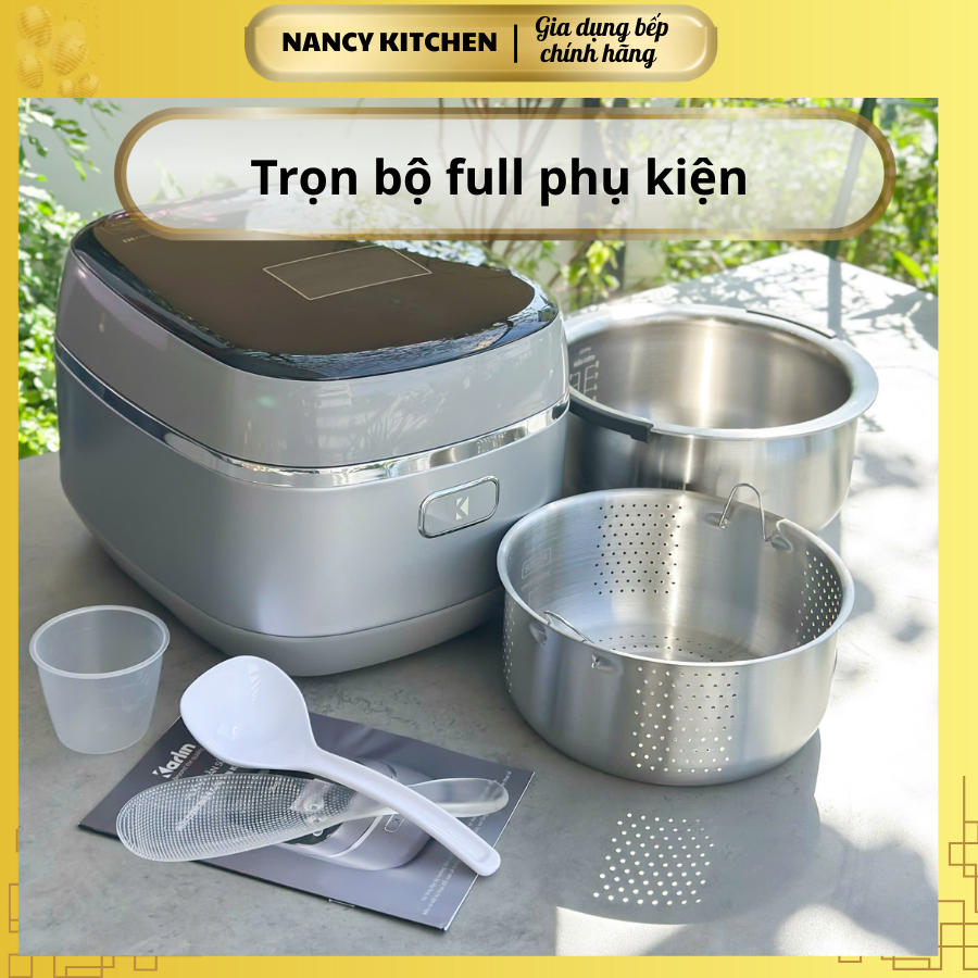 [Chính hãng] Nồi cơm điện cao tầng Karlin IH4000 Pro,25 chức năng,bảo hành 24 tháng