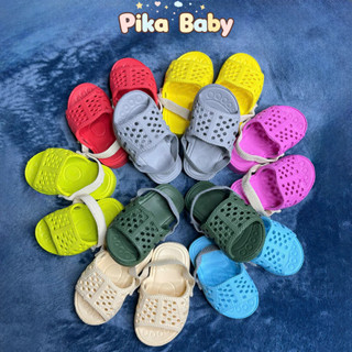 Dép Tổ Ong Eva Cho Bé 1 -2 Tuổi Có Quai Siêu Nhẹ Chống Trượt Nhiều Màu Sắc