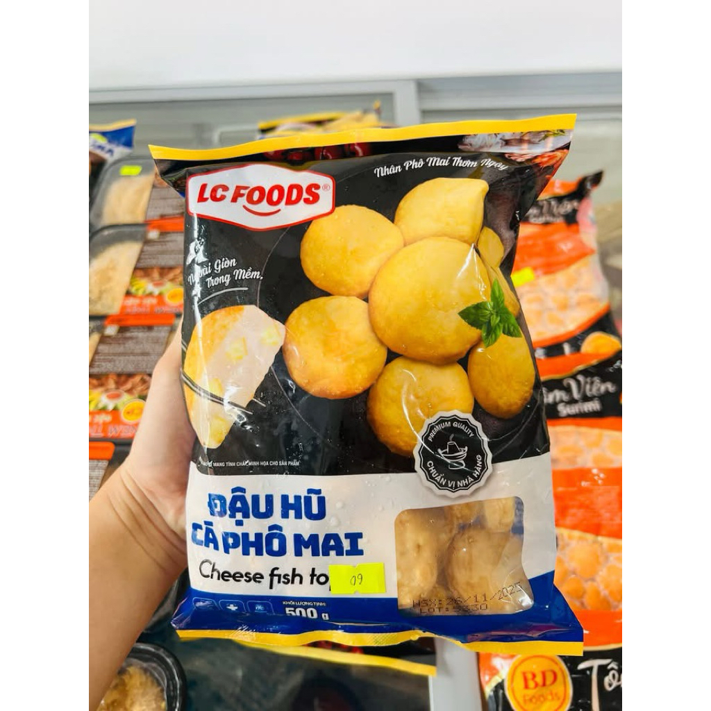 Đậu hủ phô mai Lc food gói 500g (Giao Đà Nẵng)