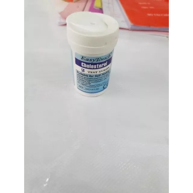 Test Cholesterol máy 3 in 1 Easy Mate, Easy Touch( hộp 2 test)