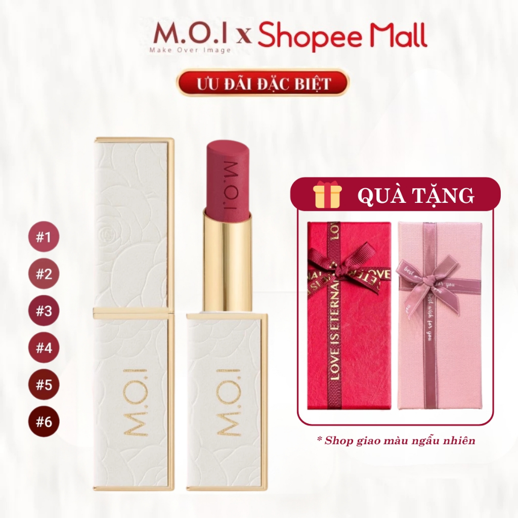 [NEW] Son thỏi lì Love M.O.I Holiday Edition cao cấp - dưỡng ẩm - lâu trôi