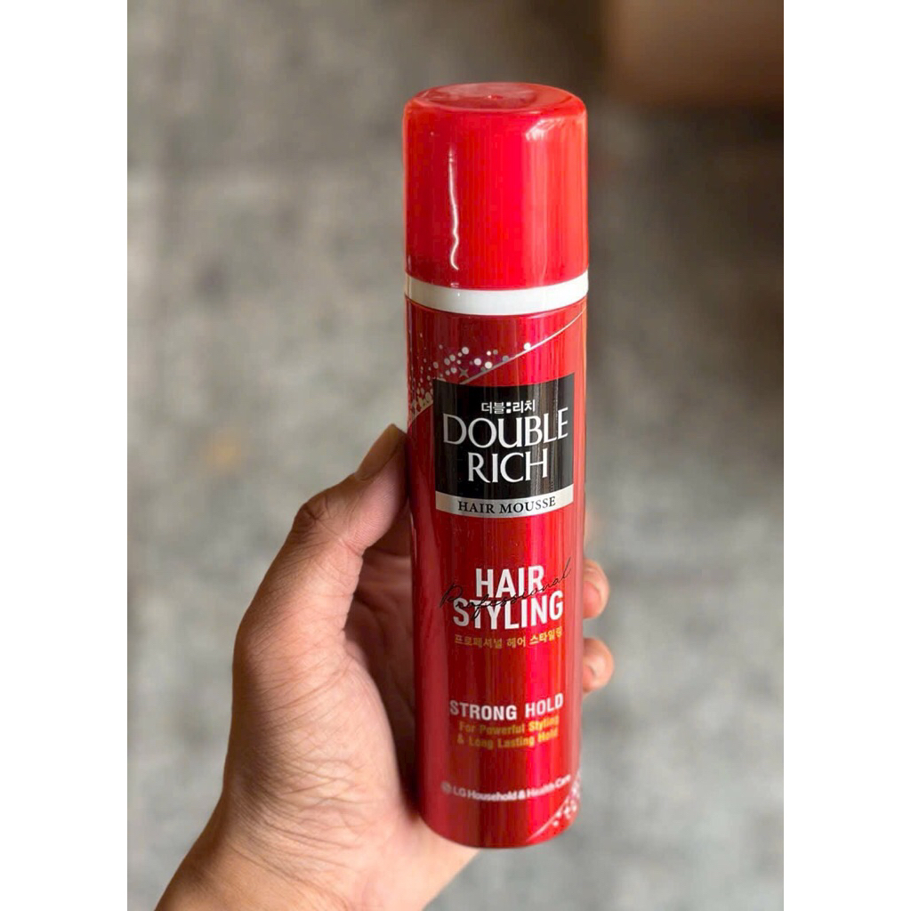 Mousse tạo kiểu tóc DoubleRich 150ml