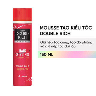 Mousse tạo kiểu tóc DoubleRich 150ml