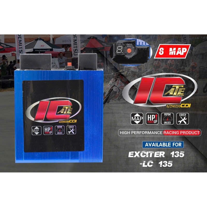 IC mở tua Ex135 ( 8 map ) ATE / Exciter 135cc