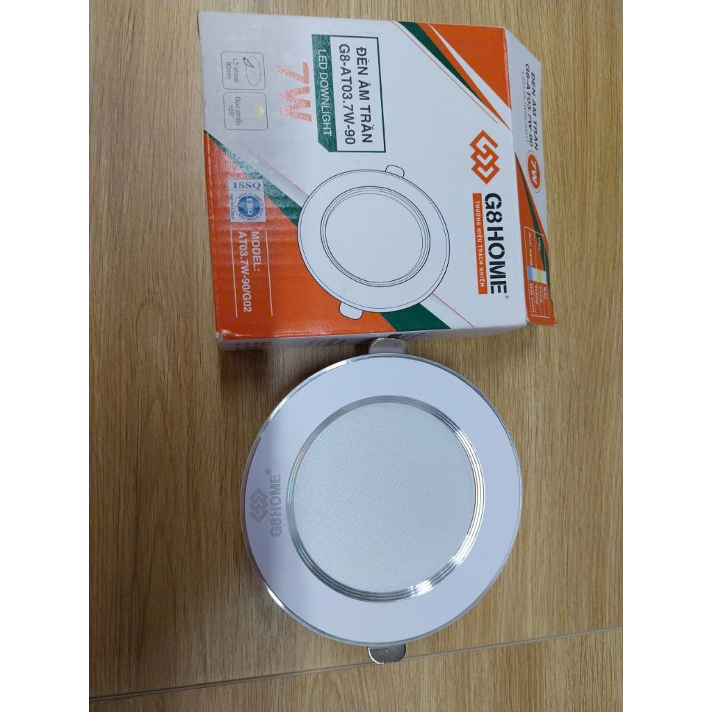 Đèn led âm trần g8 home phí 90 ánh sáng trắng