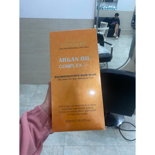 Kem hấp ủ argan oil