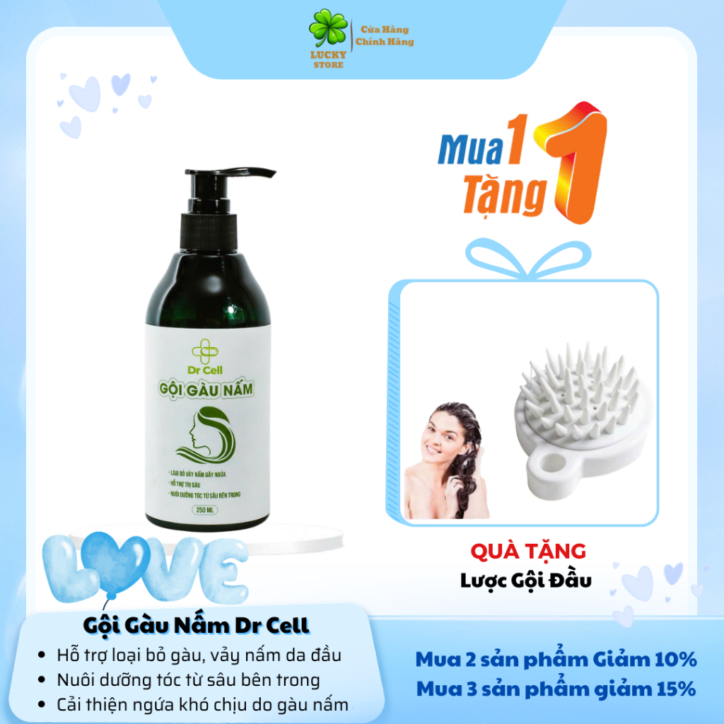 Gội Gàu Nấm DR CELL 250ml