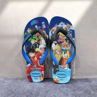 Dép Nam Havaianas ONEPIECE XANH NAVY  - Từ Brazil - Thu Hường - Cao su non tự nhiên, chống trơn trượt - Thu Hường