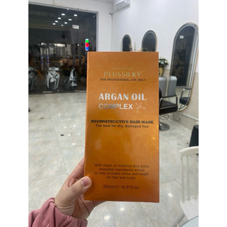 Kem hấp ủ argan oil