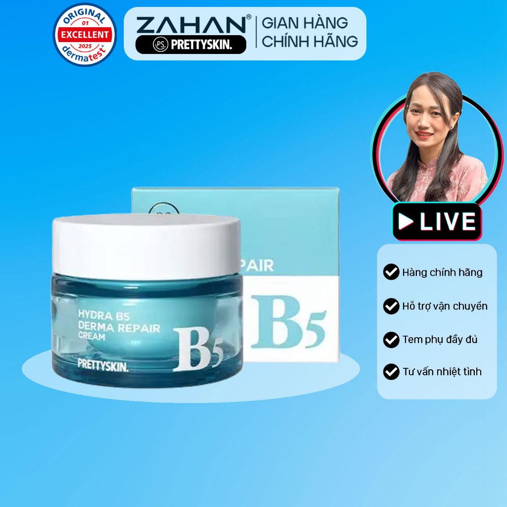 Kem dưỡng phục hồi dưỡng trắng Hydra B5