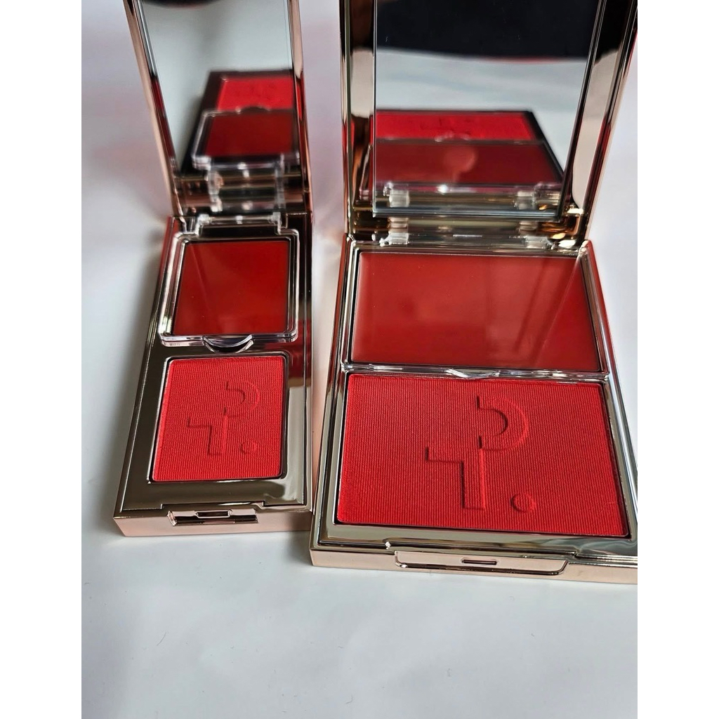 (Bil US) Má Hồng Patrick Ta Double-Take Cream And Powder Blush Phiên Bản Mini