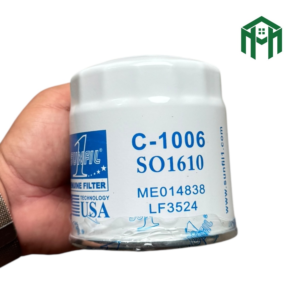 Lọc nhớt Sufil, SO 1610 (C 1006) dùng cho Hyundai Mighty 3.5 Tấn,TUBO  MITSU CANTER 85-93  4D30, 4D3