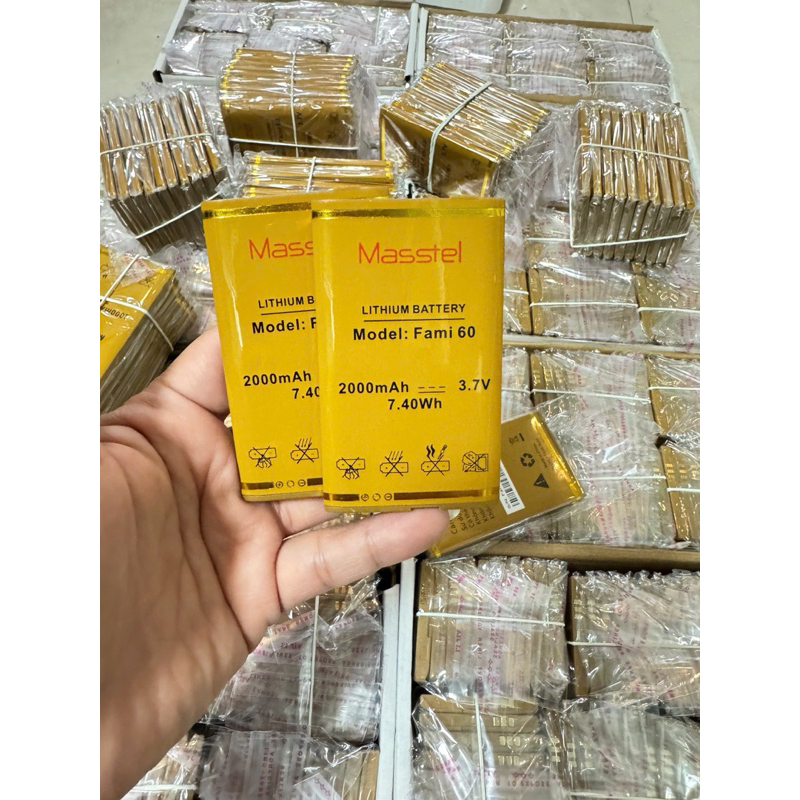 ✅Pin Masstel Fami60 xịn