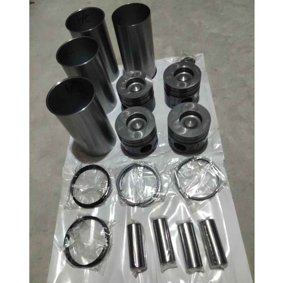 BỘ HƠI ĐẦY ĐỦ XI LANH + PISTON + SÉC MĂNG + CHỐT PISTON ĐÔ THÀNH IZ49 ,IZ65 , ISUZU MÁY 4JB1-E3-E4