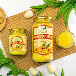 Bột nghệ nguyên chất tinh chế cao cấp hena 500g 250g, tinh bột nghệ tinh chế nguyên chất