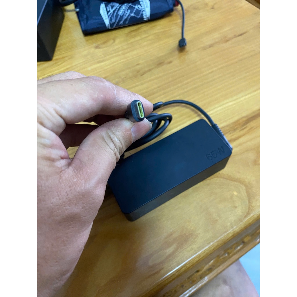 Sạc Lenovo ThinkPad 65W Chân Type C -Sạc Zin chính hãng Bóc Máy