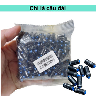 Chì lá câu đài có sẵn vạch, Chì lá câu cá 50-100 viên