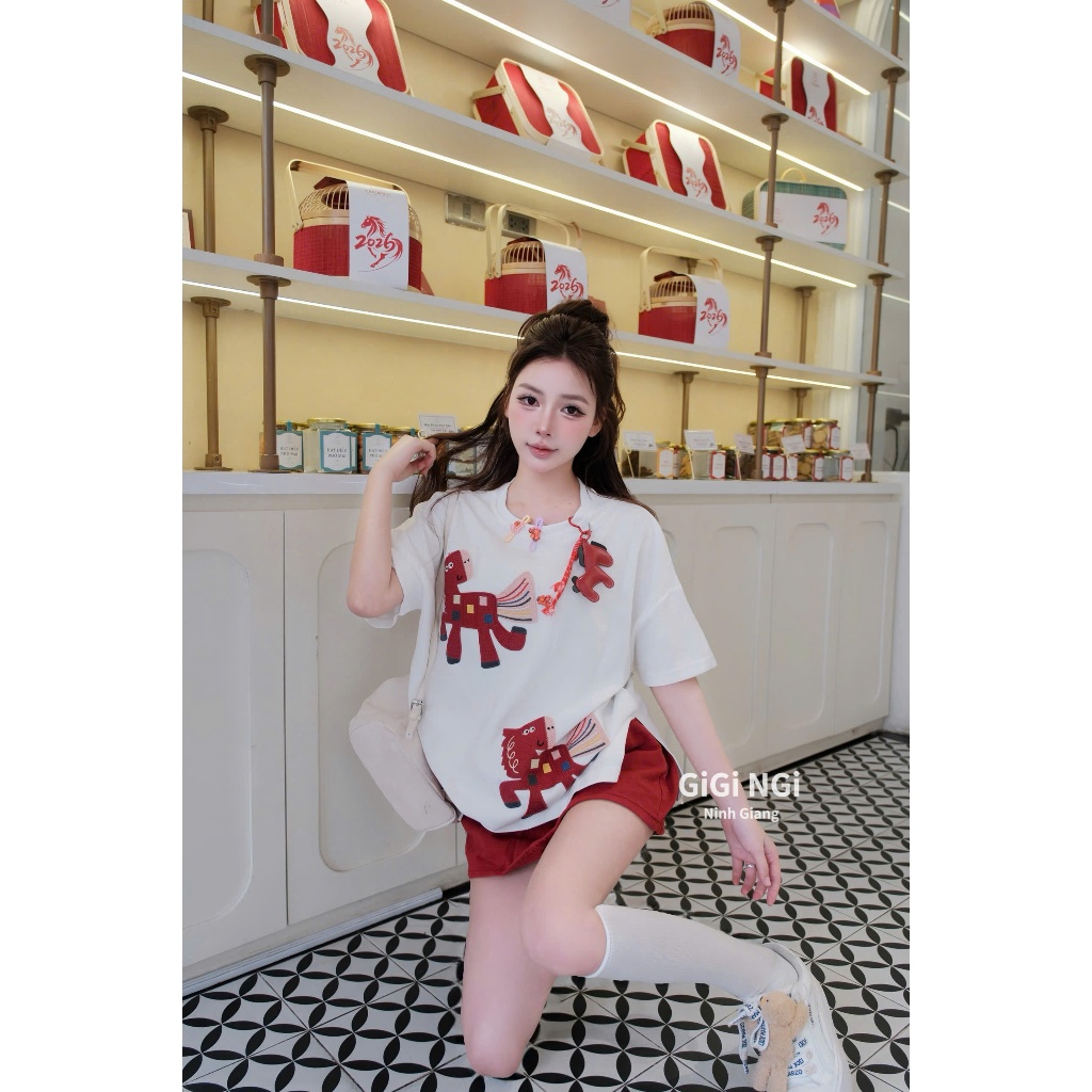 Hana Store-Áo ngựa hot trend