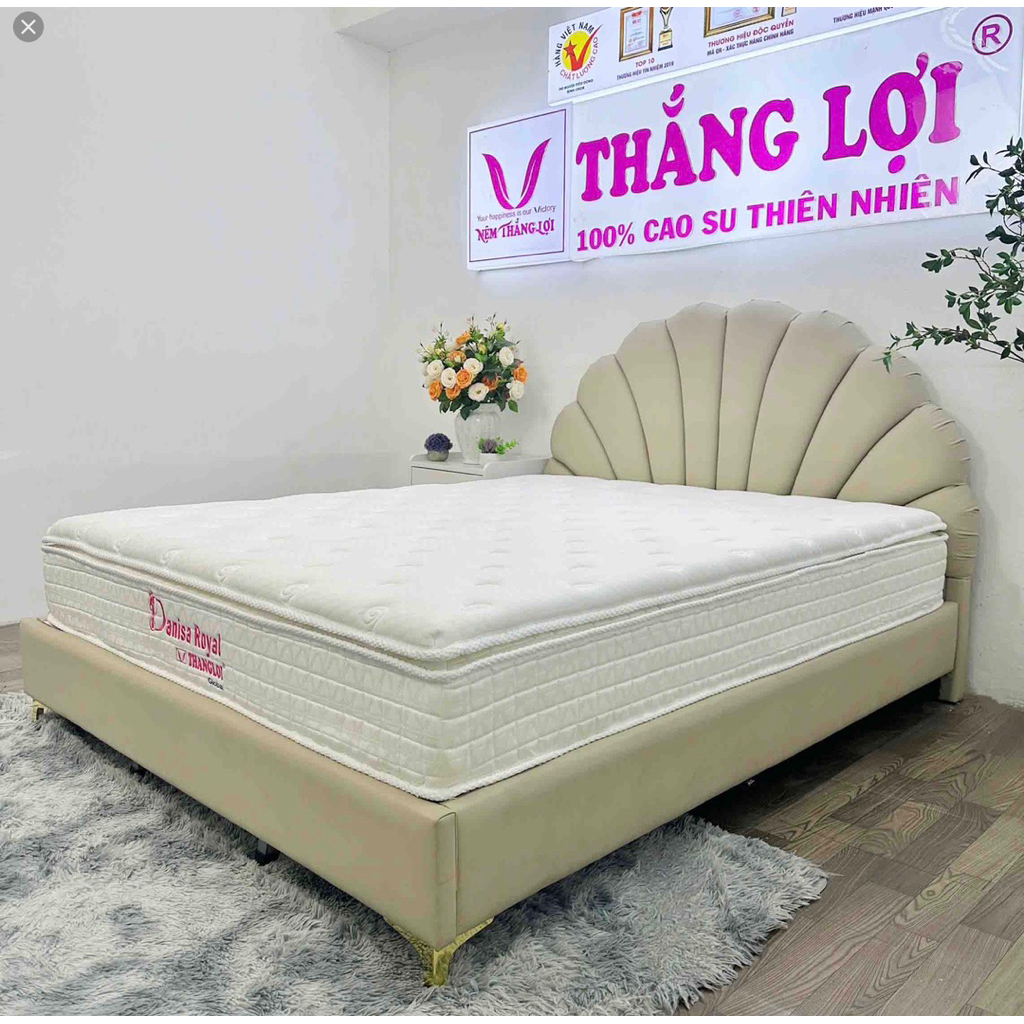 🦄Nệm lò xo túi THẮNG LỢI Danisa Royal cao cấp chính hãng bảo hành 15 năm.