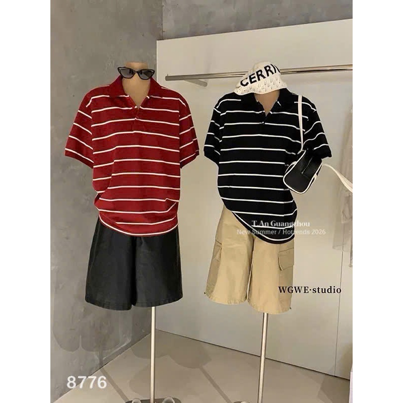 Áo Kẻ Cổ Đức Wg.We Qc #8776