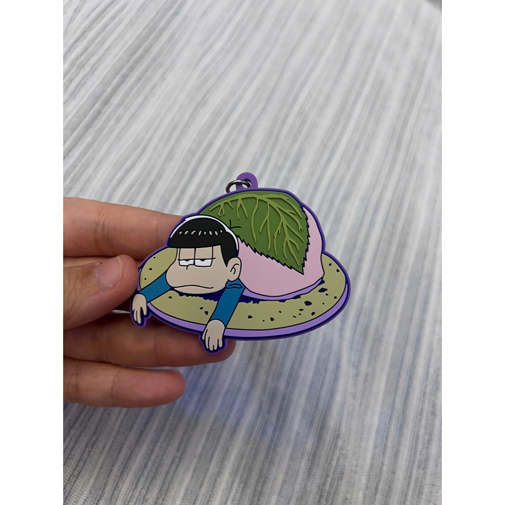 [ New 90% ] Móc Khóa Cao Su Ichimatsu Anime Osomatsu-san.