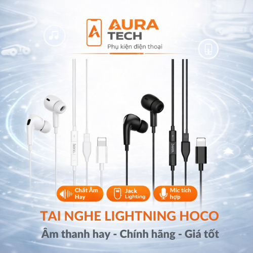 Hoco Tai Nghe Nhét Trong m111 pro Âm Thanh Nổi Kỹ Thuật Số Kèm Điện Thoại Di Động 12 13 14