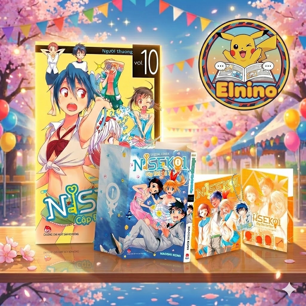 Bọc sách Nisekoi - Cặp đôi giả tạo