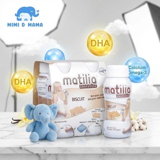 [SET 1 LỐC] Sữa Bầu Matilia Pháp 01 Lốc Vị Bích Quy Date 2027