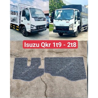 Thảm lót sàn xe tải Isuzu 1T9 2T4 2T8 91PS QKR 210 230 270 rối cước cắt sẵn, may bo viền siêu bền đẹp