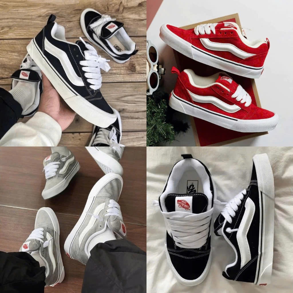 Giày_Vans Knu Skool các phối màu, giày Vans Knu full bill box hot 2026