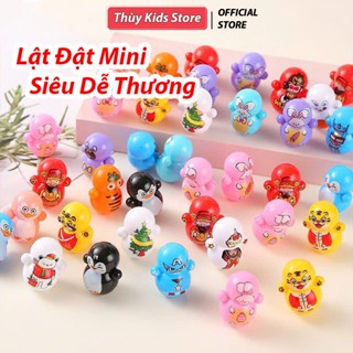 Combo 50 con lật đật mini cho bé, lật đật giá rẻ quà tặng 1k