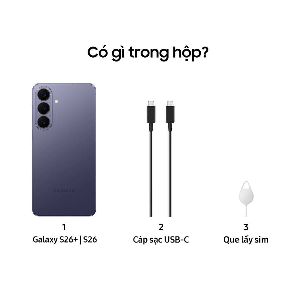 Điện thoại Samsung Galaxy S26 5G 12/256GB Galaxy AI  Bảo hành chính hãng | BigBuy360 - bigbuy360.vn
