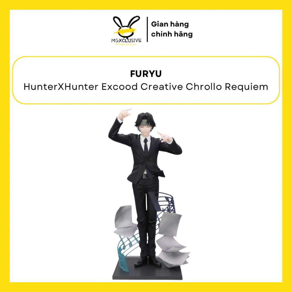 Mô Hình Chính Hãng FURYU Excood Creative Figure - Hunter X Hunter Chrollo Requiem