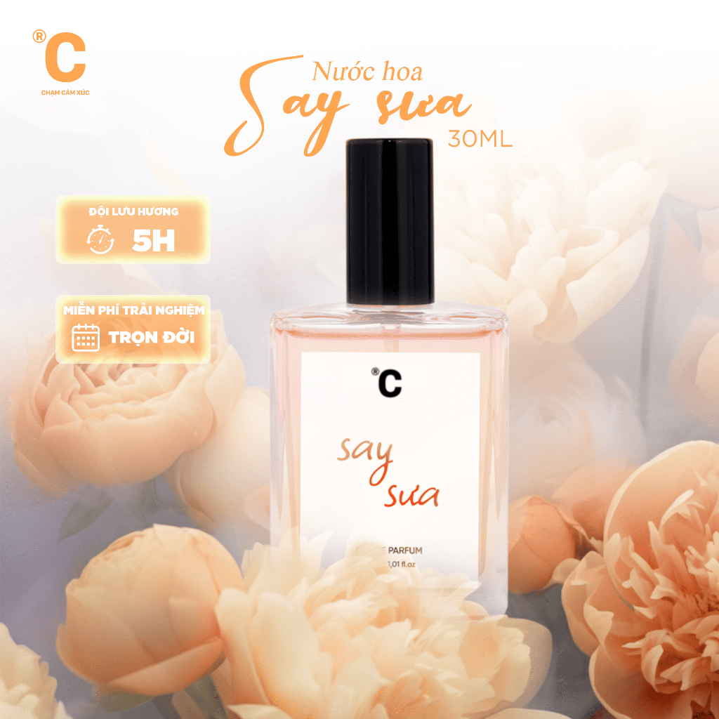 [BEST NGỌT NGÀO CUỐN HÚT] Chamnước hoa Say Sưa cao cấp 30ml, lưu hương lâu,hương thơm Ngọt Ngào, Say Mê, Tự Do mang lại