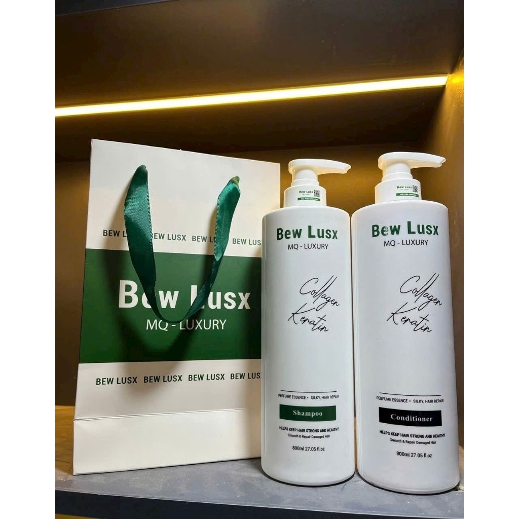 cặp dầu gội Bew lusx MQ luxury 800ml
